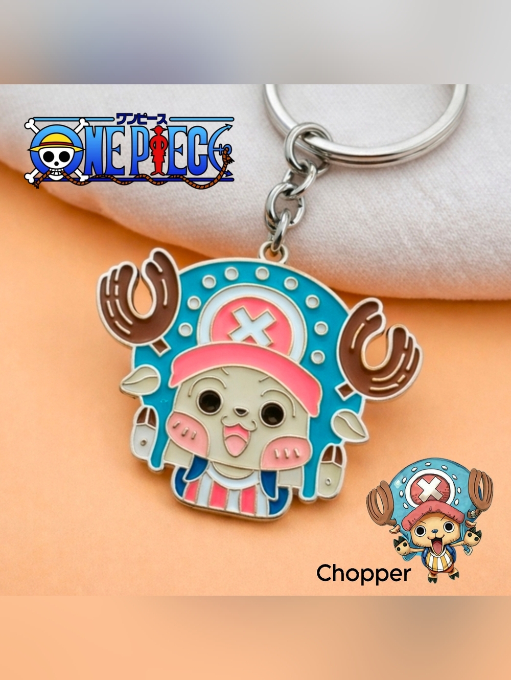 One Piece Chopper Keychain